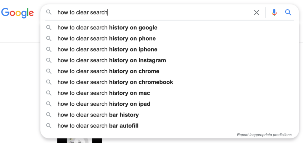 How to clear your browsing and search history in any browser