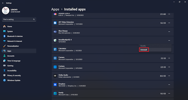 Uninstall potentially unwanted apps to remove tipz.io
